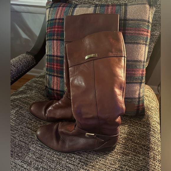 Coach Micha Calf Riding Boots - Picture 1 of 5